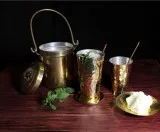 Pure copper glass