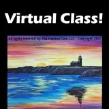 VIRTUAL CLASS 86 Steamers Lane Lighthouse  PAINT AT HOME