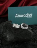 Shop for Silver Toe Rings Online for Women at Best Price by Anur