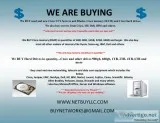WE BUY USED and NEW COMPUTER SERVERS NETWORKING MEMORY-RAM CPU&r