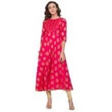 Globus Pink Printed Kurta