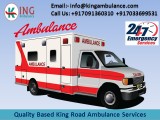 Use Safest King Road Ambulance Service in Patna to Shift Patient