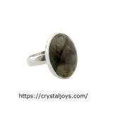 labradorite sterling silver ring