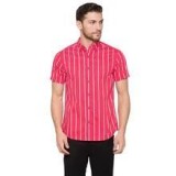 Globus Red and White Striped Shirt