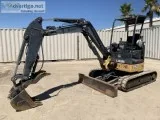 2013 JOHN DEERE 35D MINI HYDRAULIC EXCAVATOR 155401203