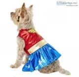 Rubie s Costume Company Wonder Woman Dog and Cat Costume