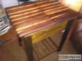 Butcher Block Top Table..Island on Casters