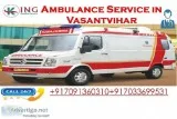 Fast and Effective Ambulance Service in Vasant Vihar by King