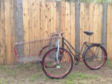 Custom Huffy 26" Shopping Cart Bicycle by Christopher Metcal