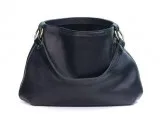 Buy Latest Black Leather Hobo Handbag KERRY NOEL.