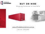 Shipping Containers Available for Hire in Brisbane and Melbourne