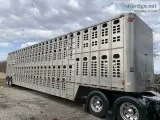 2011 Wilson PSDCL-402 Livestock Semi Trailer For Sale in LaCygne