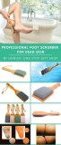 Professional foot scrubber brush
