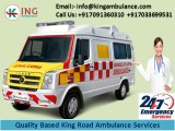 Now Choose Ventilator Ambulance Service in Patna by King Ambulan