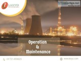 Operation and Maintenance  Operation and Maintenance