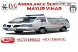 Hired Hassle-Free Ambulance Service in Mayur Vihar