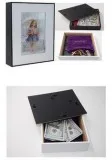 Hidden Safe Picture Frame (Black And White)