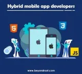Hire hybrid mobile app developers to build an end-to-end app