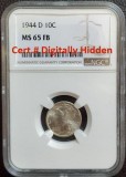 1944-D Mercury Dime (MS 65 FB)