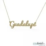 Contemporary Personalized Name Necklace