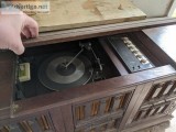 Antique stereo cabinet