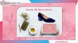 Aruba 50 Navy Heels - Toufie