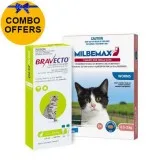 Bravecto Spot On  Milbemax Combo Pack For Cats