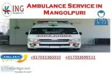 Hired Hassle-free Ambulance Service in Mangolpuri