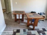 2 end tables and coffee table