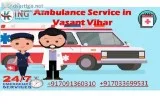 Take Advantage of Inexpensive Ambulance Service in Vasant Vihar