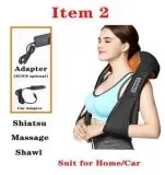 Buy U Shape Electric Heated Full Body Massage Cushion Shiatsu Pi