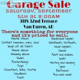 Four Family Garage Sale