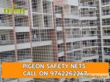 Pigeon nets for balconies