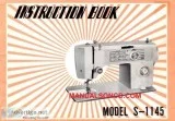 Elgin S-1145 Sewing Machine Instruction Manual