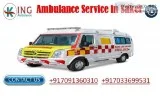 Reasonable Fare Ambulance Service in Saket by King