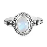 SILVERMOONSTONE RING-TIMELESS ELIXIR