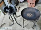 Coal forge and Champion Blower