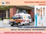 King Road Ambulance in Darbhanga to Shift Patient to Local Hospi