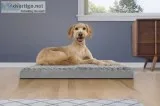 FurHaven NAP Deluxe Memory Foam Pillow Dog Bed wRemovable Cover