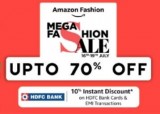 Amazon Mega fashion sale Up to 70 % off for men  women and kids