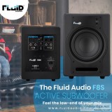 The Fluid Audio F8S Active SubWoofer