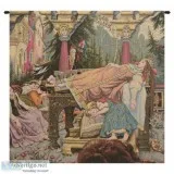 BUY SLEEPING BEAUTY ITALIAN SQUARE ITALIAN TAPESTRY WALL HANGING