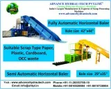 Automatic Horizontal Baler -  High Volume PaperCardboard Waste