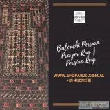 Balouchi Persian Prayer Rug  Persian Rug