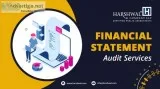 Financial Statement Auditing Service Providing Firm &ndash Harsh