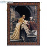 BUY GOD SPEED WITH BORDER BELGIAN TAPESTRY WALL HANGING