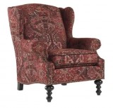 Tommy Bahama Home Royal Kahala Batik Wing Chair  Accent Chairs A