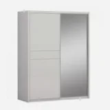 Buy Grey Gloss Wardrobes  Bedroom Furniture