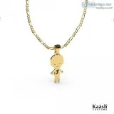 Boy Initial Name Necklace