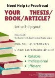 Proofreading English Language Editing